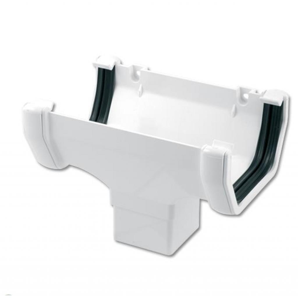 White Square Guttering White Square UPVC Gutter Fittings