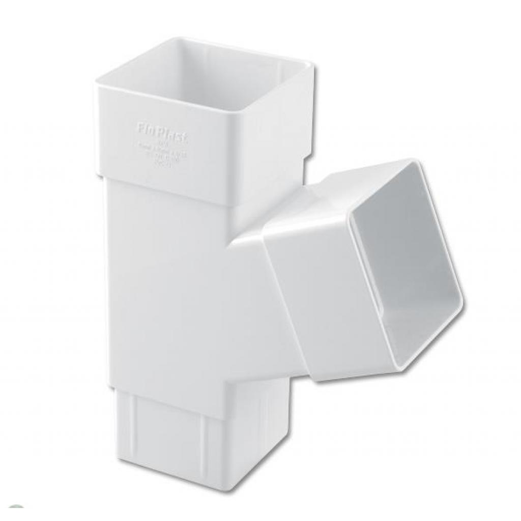 Marshall Tufflex White Square Guttering And Downpipe - Gutter And Pipe Fittings - Guttering Stopend Outlet