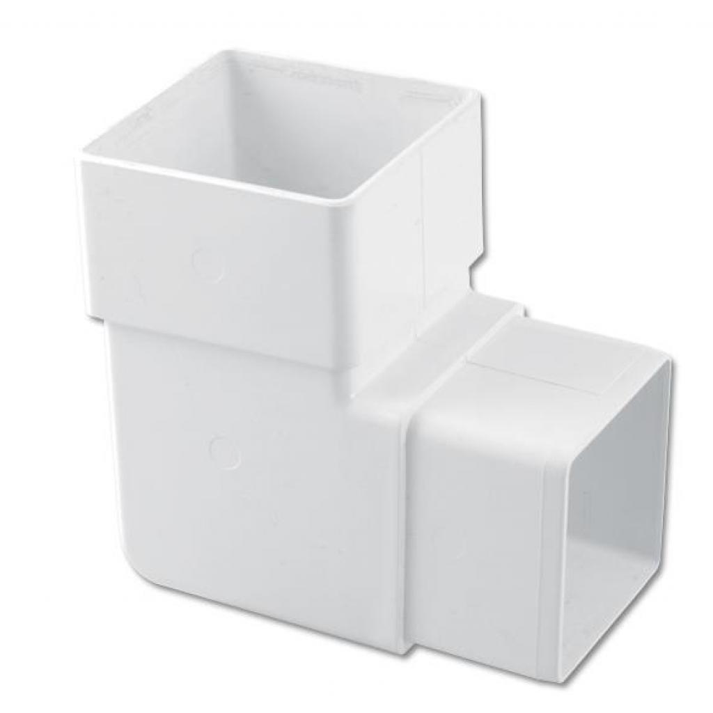 White Square Guttering White Square UPVC Gutter Fittings