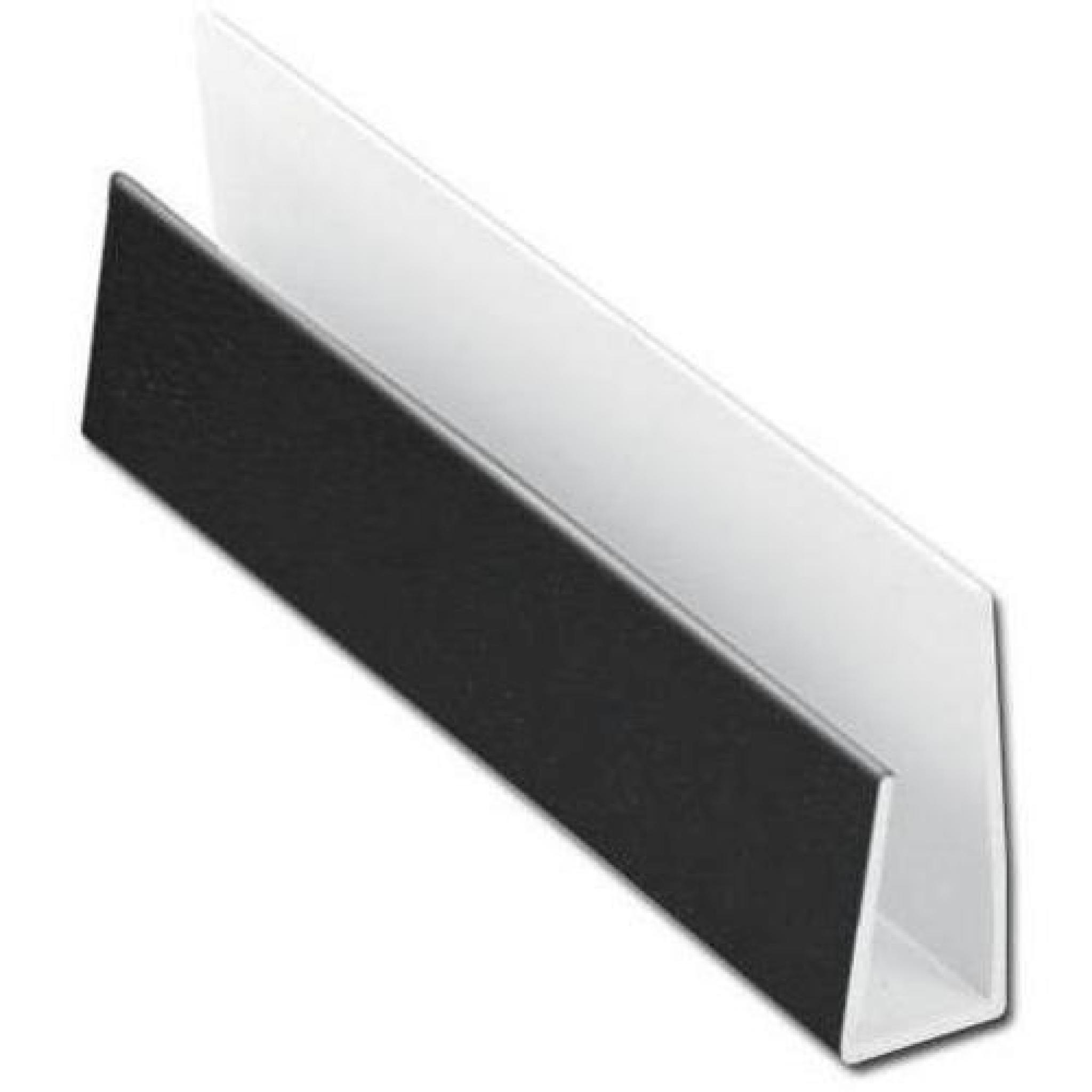 Black Soffit Board Starter Trim J Trim 5mt