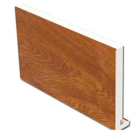 Golden Oak Replacement Fascia Board 18mm x 5m