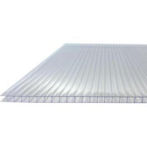 Polycarbonate Sheets Standard Rectangles 10mm Width 2100mm Length 3000mmClear