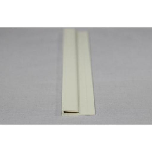 Hygienic Wall Cladding Capping Strip Pastel Cream