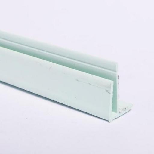 Hygienic Wall Cladding External Corner Joint Pastel Green