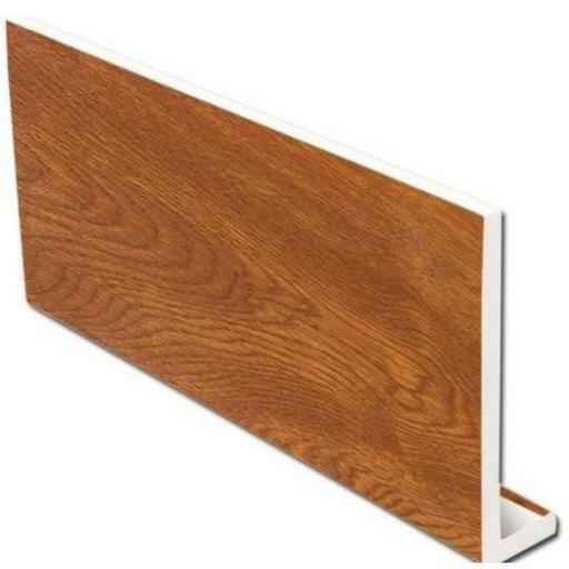 Golden Oak Fascia Capping Board 9mm x 5m