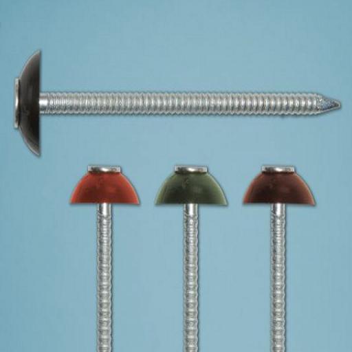 Black Bitumen Corrugated Roofing Fixing Nails