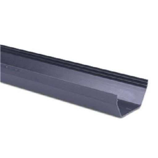 Anthracite Square Gutter 4mt Length 114mm