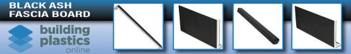 Black Ash UPVC Fascia Board