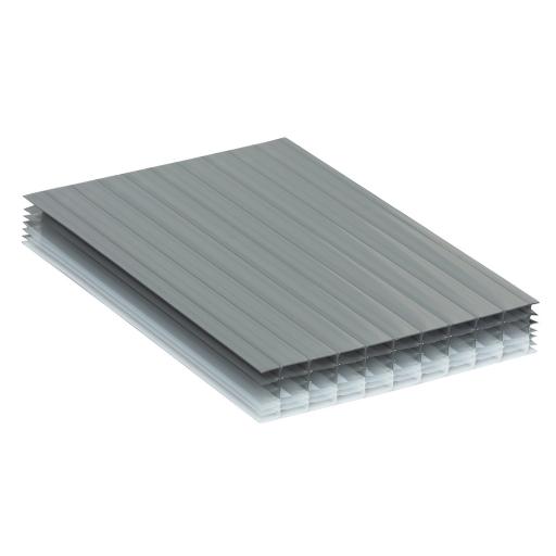 32mm Heatguard Multiwall Polycarbonate - Cut to Size - Sqm. Rate