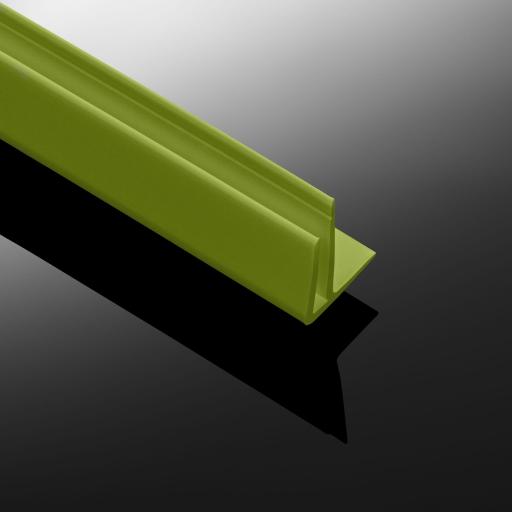 Lime Green Gloss Wall Cladding External Corner Joint