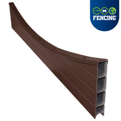 Walnut Eco Fencing Concave Top