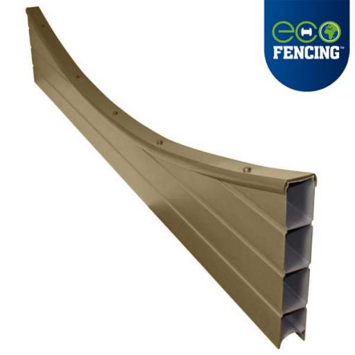 Natural Eco Fencing Concave Top