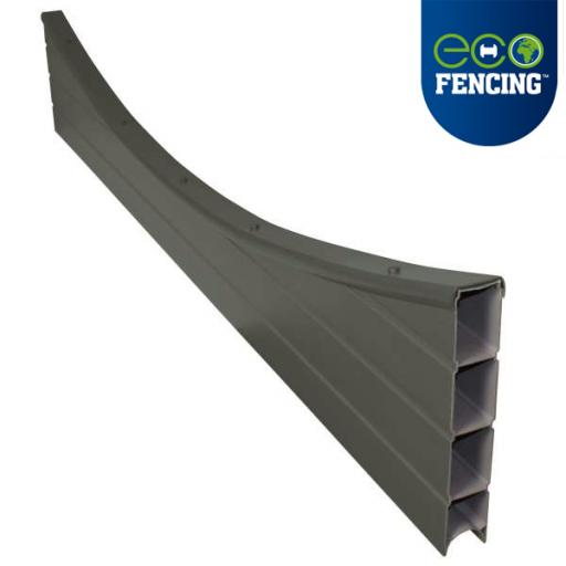 Graphite Eco Fencing Concave Top