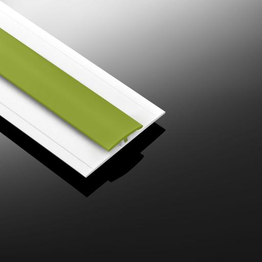 Lime Green Gloss Wall Cladding Two Part H-Section