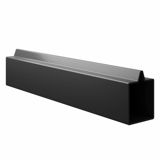 Charcoal Aluminium Bottom Rail