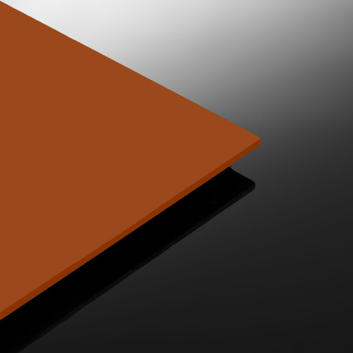 Orange Gloss Hygienic Wall Cladding