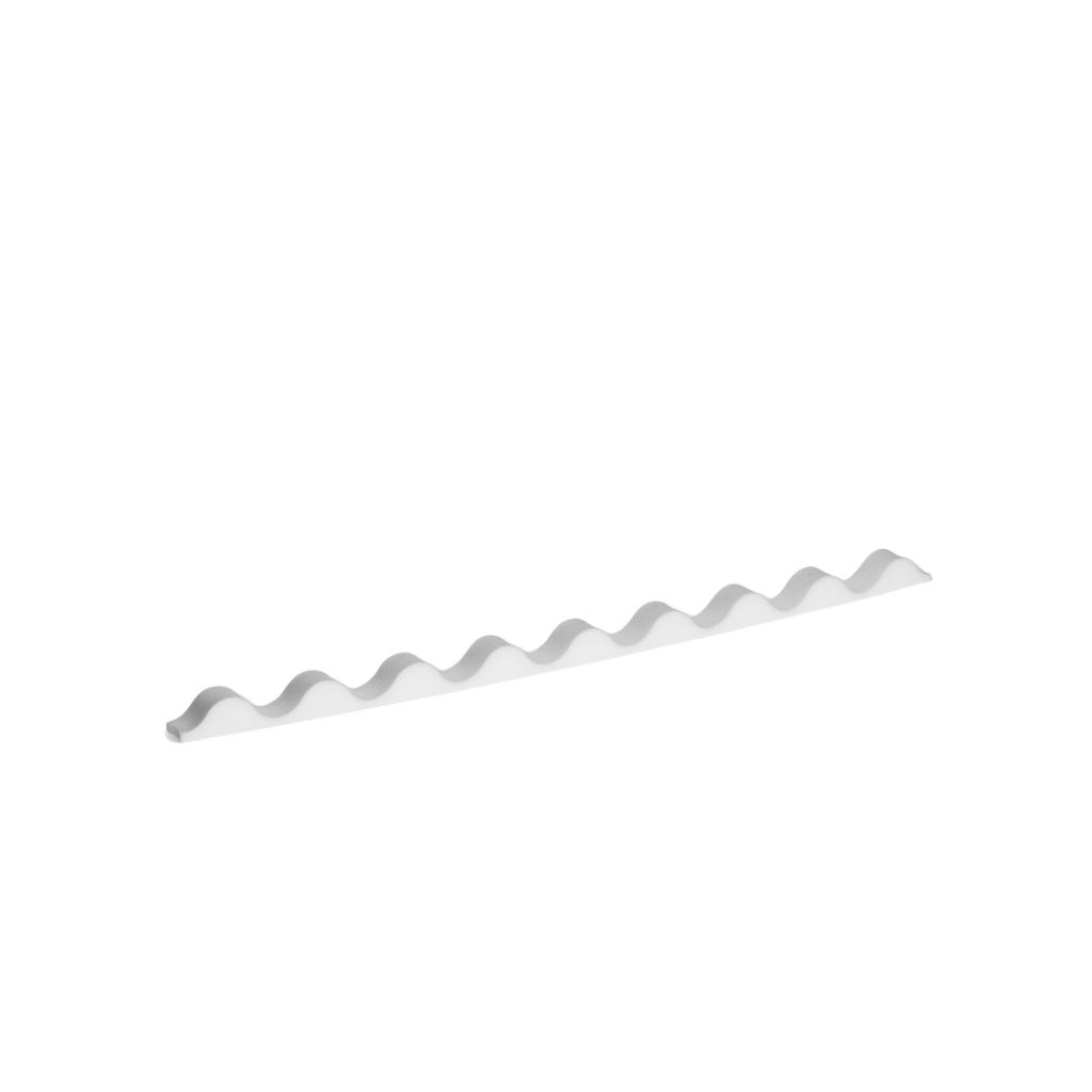 White Foam Eaves Filler Corrugated Roofing