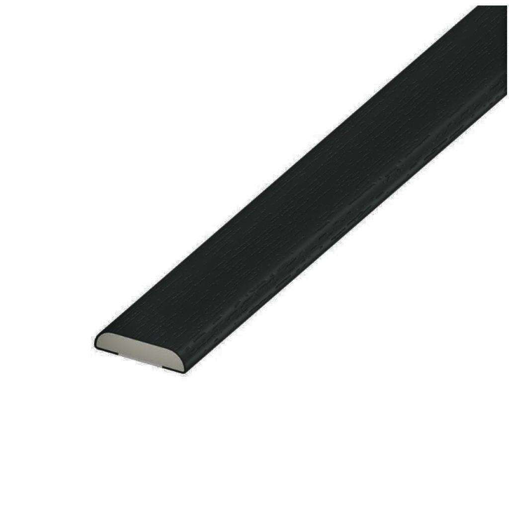 Black Ash UPVC Architrave & Trims | Smooth Black Ash Finish