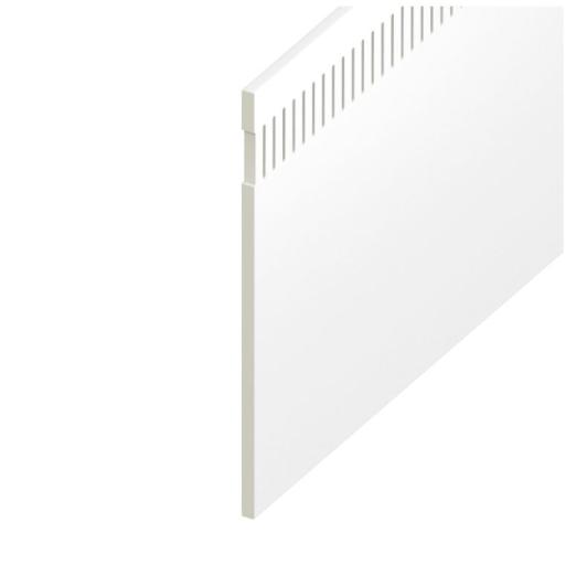 White UPVC Vented Soffit Board