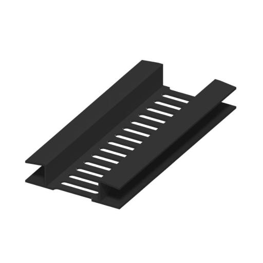 Black Soffit Board Vent Strip 5mt