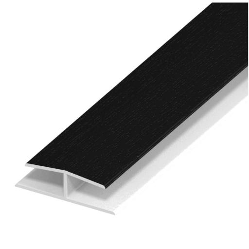 Black Ash Soffit Board H Section 5mt