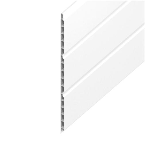 Standard White Hollow Soffit / Cladding 300mm