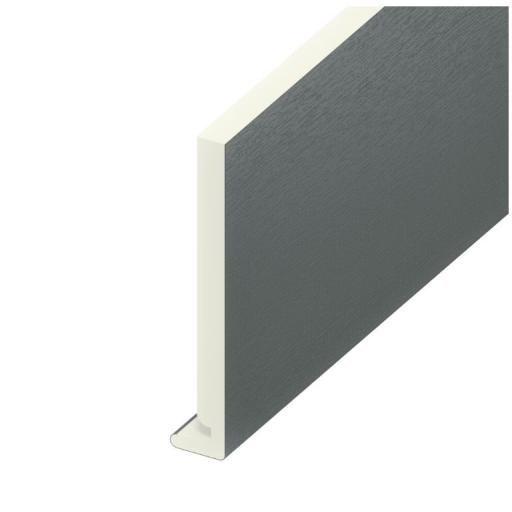 Anthracite Replacement Fascia Board Dark Grey 18mm / 5m