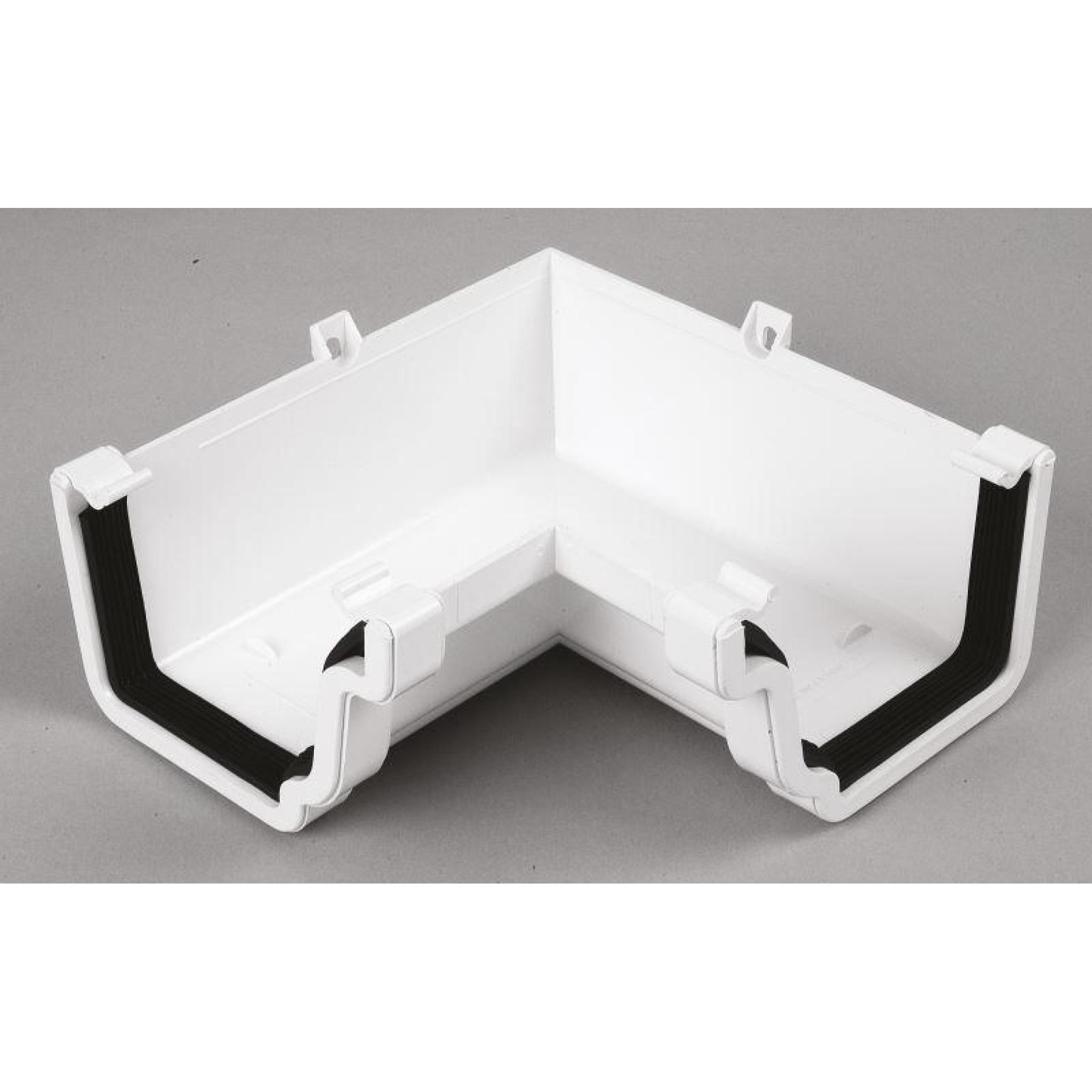 White Ogee Gutter Internal 90 Degree Angle