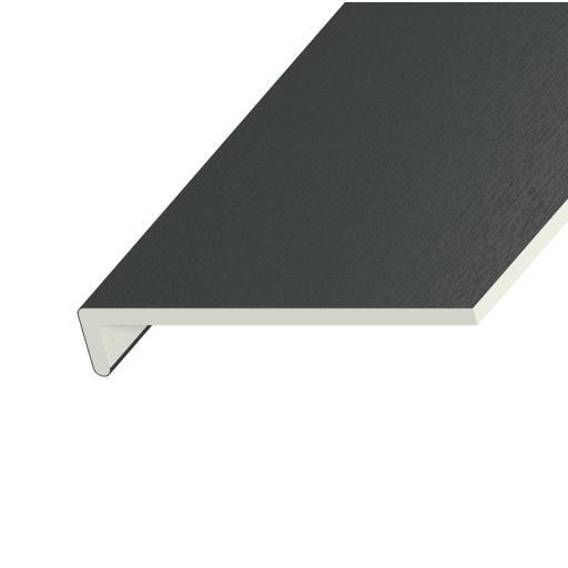 Anthracite UPVC Internal Window Sill Cover Square Edge