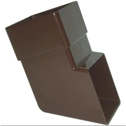 Brown Square Gutter & Fittings