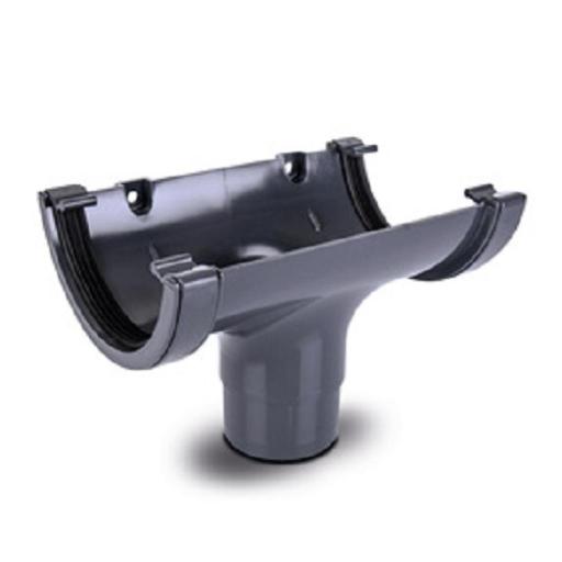 Anthracite Grey Round Gutter & Fittings