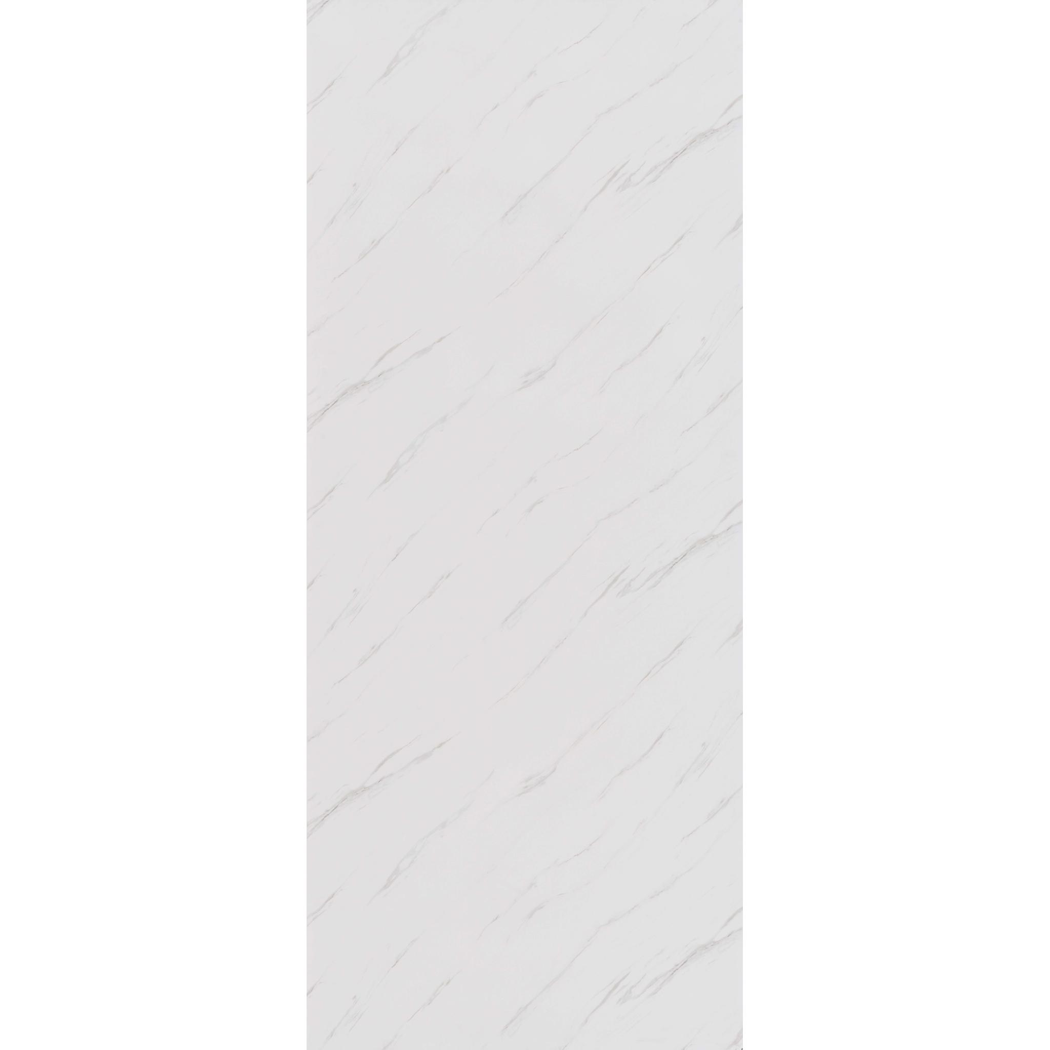 White Marble Matt Economy PVC Bathroom Panel