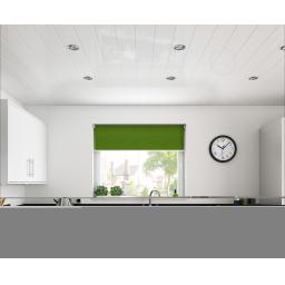 White Grooved Gloss Ceiling Cladding