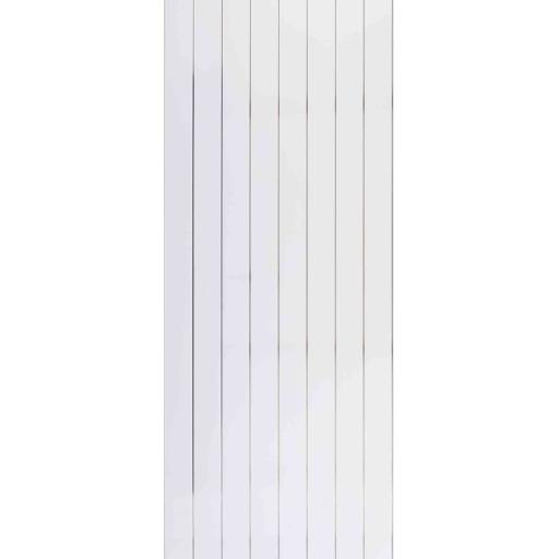White Silver Stripe - 250mm PVC Ceiling Cladding Panels (4)