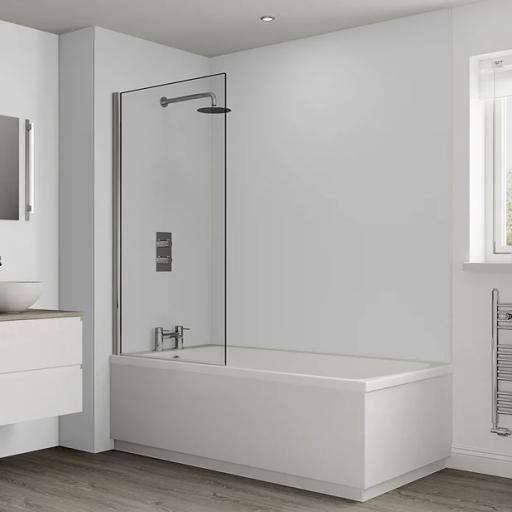 White Gloss - PVC Shower & Bathroom Panel