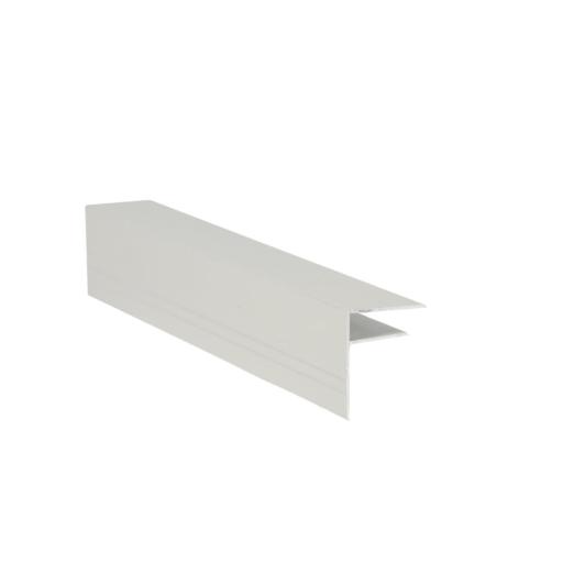 White F-Section, F-Trim & Sheet Closures
