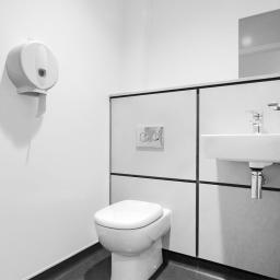 2.5mm white hygienic toilet cladding