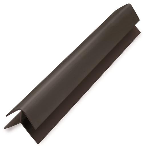 Black 1 part External Corner 10mm x 2.7m