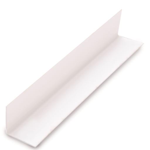 White Universal Right Angle 25mm x 25mm x 2.7m