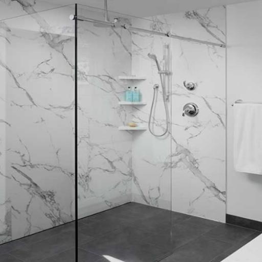 Onyx Carrara Super Matt- PVC Shower & Bathroom Panel