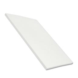 white foiled upvc soffit board