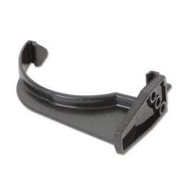 floplast cast iron style half round gutter fascia bracket clip