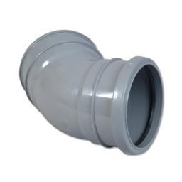 floplast grey soil pipe 135° top offset bend