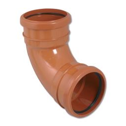 floplast underground 87.5° double socket bend