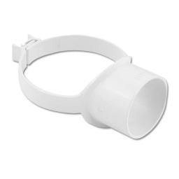 floplast white soil pipe strap on boss connector