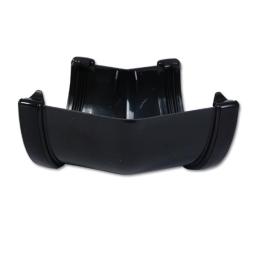 floplast black high capacity 135° gutter angle