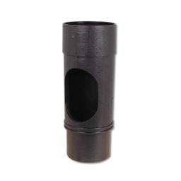 floplast black round downpipe access pipe