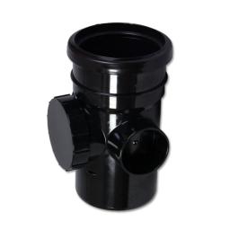 floplast black soil pipe access pipe / spigot