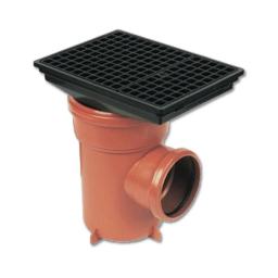 floplast underground bottle gully with rectangular grid