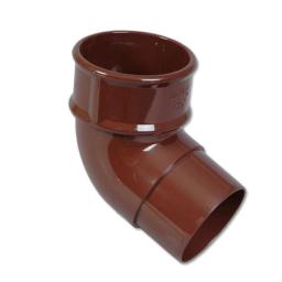 floplast brown round downpipe 112° offset bend